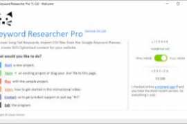 Keyword Researcher Pro 13