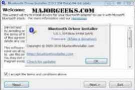 Bluetooth Driver Installer